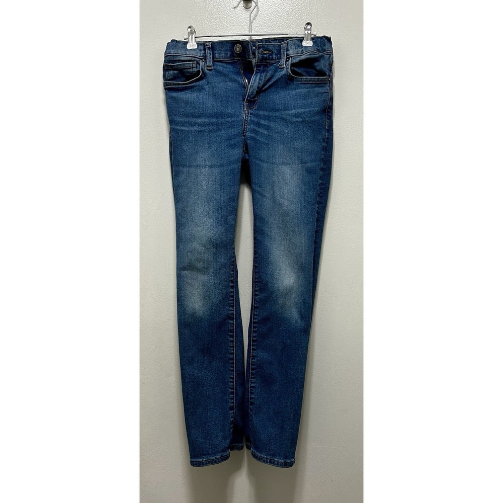 Old Navy Boys Slim Jeans 360 Stretch Built-In Tough Size 14 Blue Denim